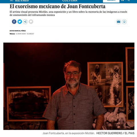 El exorcismo mexicano de Joan Fontcuberta